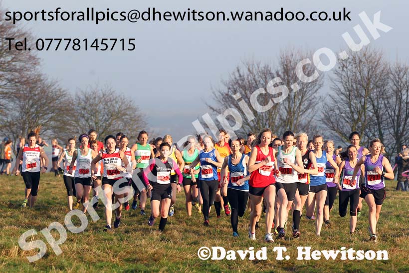 Senior women's NEHL, Aykley Heads, Durham. Photo: David T. Hewitson/Sports for All Pics